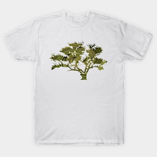 Tree of Life- Emerald Swirls T-Shirt